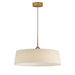 Myhouse Lighting Maxim - 10336OFNAB - LED Pendant - Paramount - Natural Aged Brass