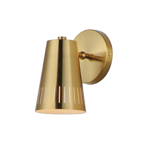 Myhouse Lighting Maxim - 11431NAB - One Light Wall Sconce - Helsinki - Natural Aged Brass