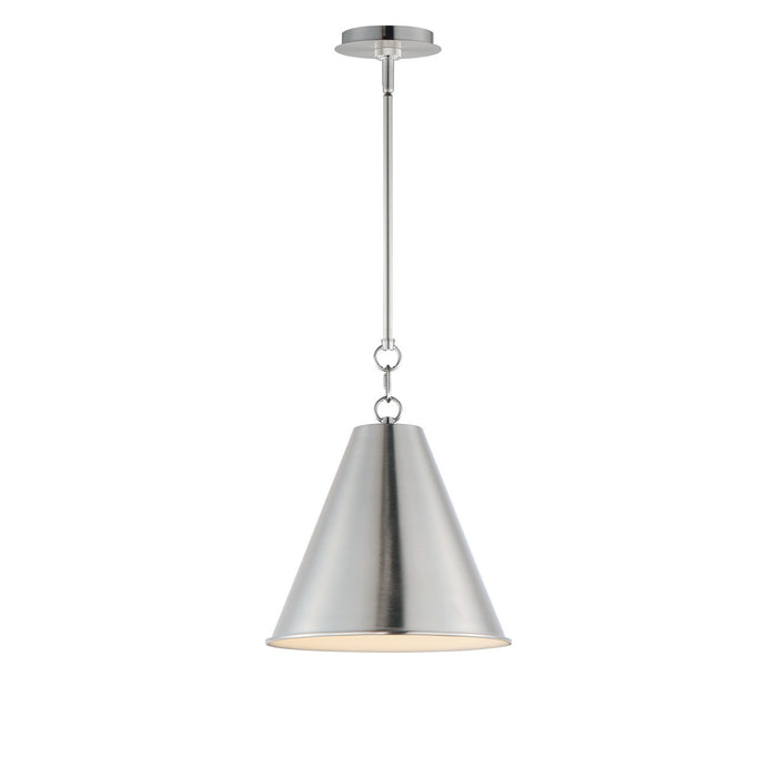 Myhouse Lighting Maxim - 15162SN - One Light Pendant - Veritas - Satin Nickel