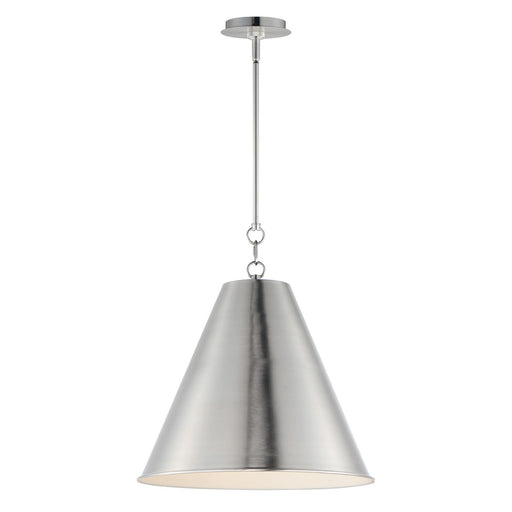 Myhouse Lighting Maxim - 15164SN - One Light Pendant - Veritas - Satin Nickel