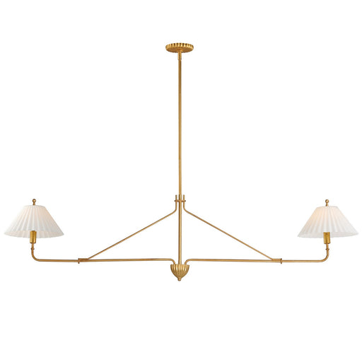 Myhouse Lighting Maxim - 18312SWGL - Two Light Pendant - Kismet - Gold Leaf