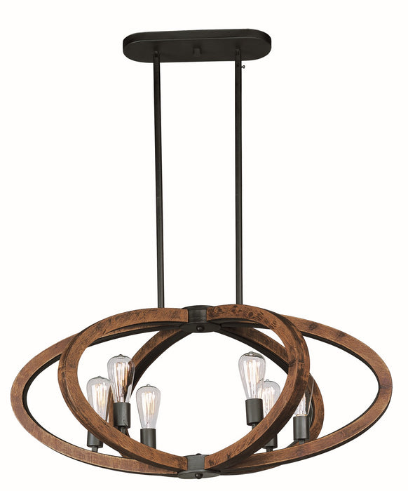 Myhouse Lighting Maxim - 20915APAR/BUL - LED Pendant - Bodega Bay - Anthracite