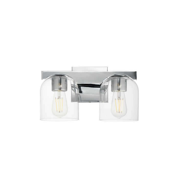 Myhouse Lighting Maxim - 21232CLPC - Two Light Bath Vanity - Scoop - Polished Chrome