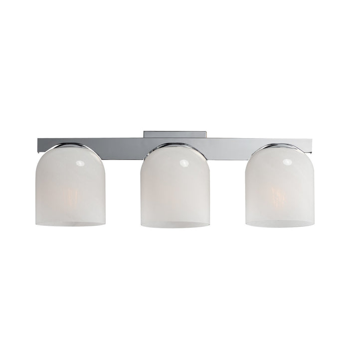 Myhouse Lighting Maxim - 21233MRPC - Three Light Bath Vanity - Scoop - Polished Chrome