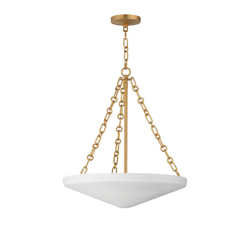 Myhouse Lighting Maxim - 22454WTNAB - Four Light Pendant - Artemis - Natural Aged Brass