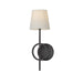 Myhouse Lighting Maxim - 27721OFCHL - One Light Wall Sconce - Paoli - Charcoal Bronze