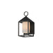 Myhouse Lighting Maxim - 30071SWBK - One Light Outdoor Wall Sconce - Aldous - Black