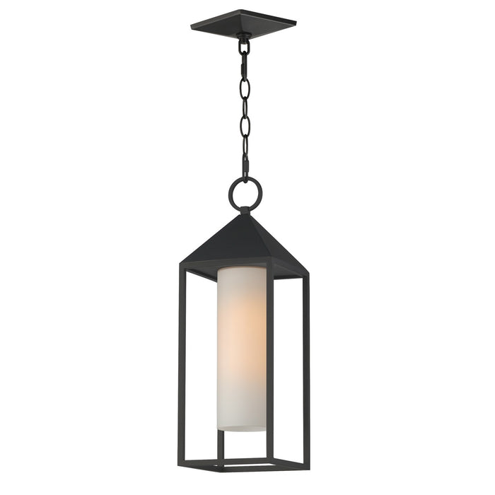 Myhouse Lighting Maxim - 30079SWBK - One Light Outdoor Pendant - Aldous - Black