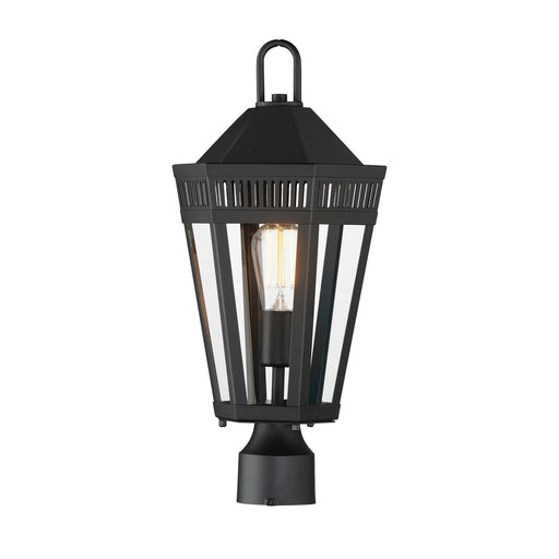 Myhouse Lighting Maxim - 30590CLBK - One Light Outdoor Post Mount - Oxford - Black