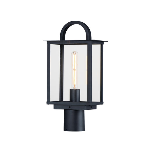 Myhouse Lighting Maxim - 30759CLBK - One Light Deck/Post Lantern - Manchester - Black