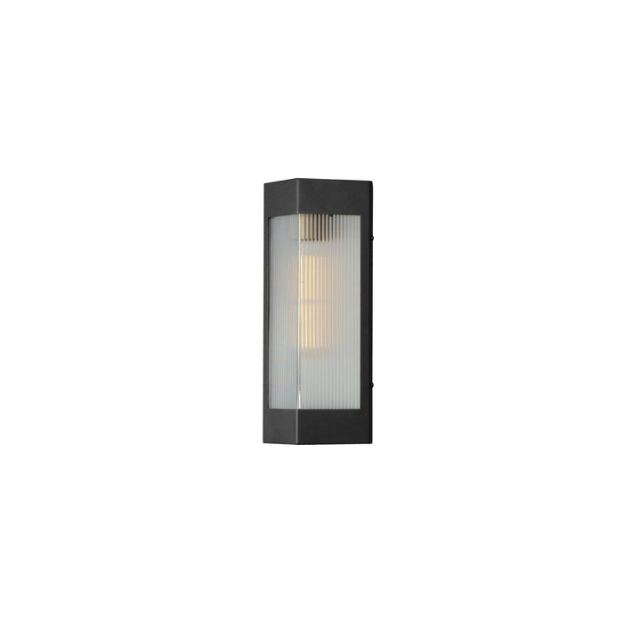 Myhouse Lighting Maxim - 30761CRBKAB - One Light Outdoor Wall Sconce - Triform - Black / Antique Brass