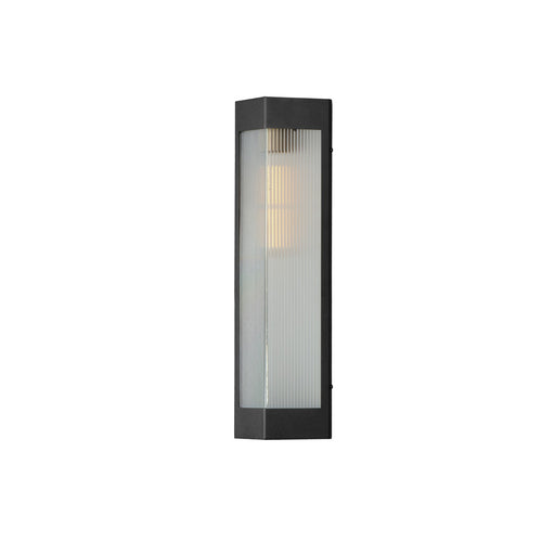Myhouse Lighting Maxim - 30762CRBKAB - One Light Outdoor Wall Sconce - Triform - Black / Antique Brass