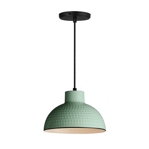 Myhouse Lighting Maxim - 35142SAG - One Light Pendant - Rockport - Sage Green