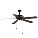 Myhouse Lighting Maxim - 88937BK - 52"Ceiling Fan - Super-Max - Black