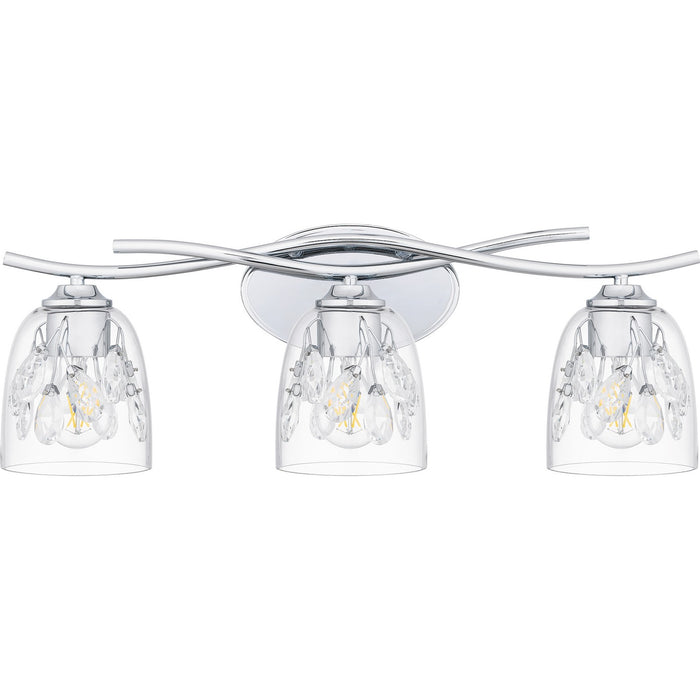 Myhouse Lighting Quoizel - ALE8624C - Three Light Bath - Ansley - Polished Chrome