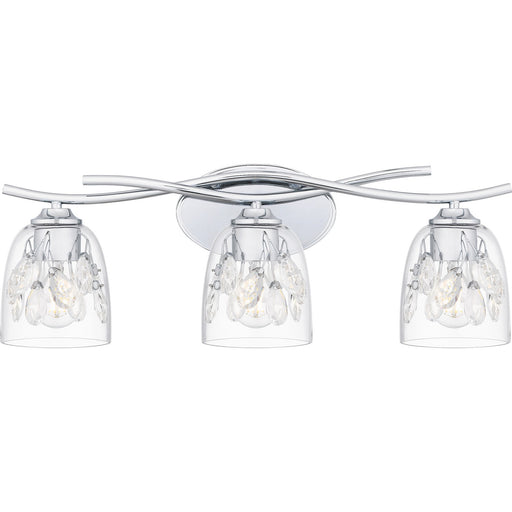 Myhouse Lighting Quoizel - ALE8624C - Three Light Bath - Ansley - Polished Chrome