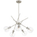 Myhouse Lighting Quoizel - ASA5026BN - Five Light Chandelier - Asha - Brushed Nickel