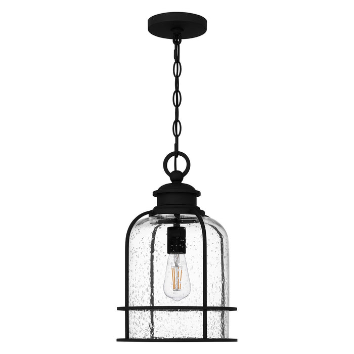 Myhouse Lighting Quoizel - BWE1510EK - One Light Mini Pendant - Bowles - Earth Black