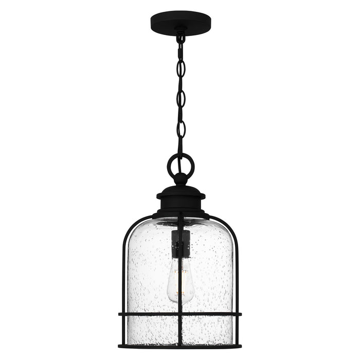 Myhouse Lighting Quoizel - BWE1510EK - One Light Mini Pendant - Bowles - Earth Black