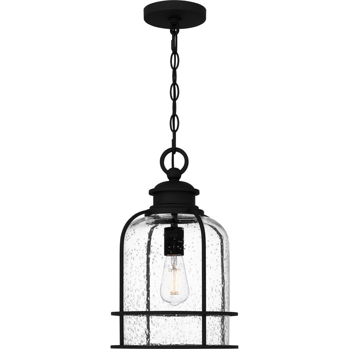 Myhouse Lighting Quoizel - BWE1510EK - One Light Mini Pendant - Bowles - Earth Black