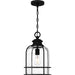 Myhouse Lighting Quoizel - BWE1510EK - One Light Mini Pendant - Bowles - Earth Black