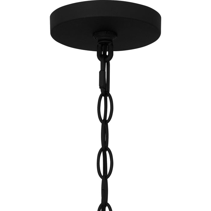 Myhouse Lighting Quoizel - BWE1910EK - One Light Outdoor Hanging Lantern - Bowles - Earth Black