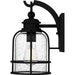 Myhouse Lighting Quoizel - BWE8406EK - One Light Outdoor Wall Mount - Bowles - Earth Black