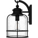 Myhouse Lighting Quoizel - BWE8408EK - One Light Outdoor Wall Mount - Bowles - Earth Black