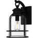 Myhouse Lighting Quoizel - BWE8408EK - One Light Outdoor Wall Mount - Bowles - Earth Black