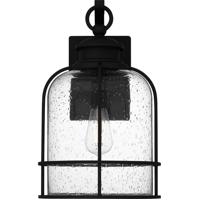 Myhouse Lighting Quoizel - BWE8410EK - One Light Outdoor Wall Mount - Bowles - Earth Black