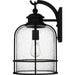 Myhouse Lighting Quoizel - BWE8410EK - One Light Outdoor Wall Mount - Bowles - Earth Black