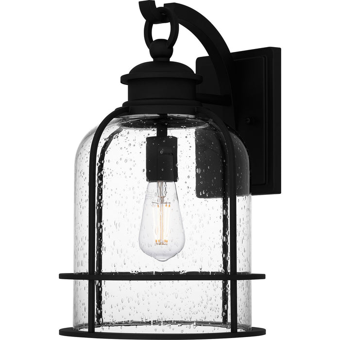 Myhouse Lighting Quoizel - BWE8410EK - One Light Outdoor Wall Mount - Bowles - Earth Black