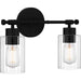 Myhouse Lighting Quoizel - CAP8615MBK - Two Light Bath - Caputo - Matte Black