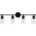 Myhouse Lighting Quoizel - CAP8632MBK - Four Light Bath - Caputo - Matte Black