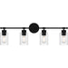 Myhouse Lighting Quoizel - CAP8632MBK - Four Light Bath - Caputo - Matte Black