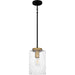 Myhouse Lighting Quoizel - CAY1508MBK - One Light Mini Pendant - Carly - Matte Black