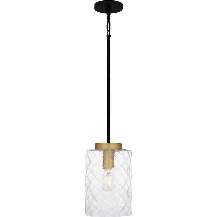 Myhouse Lighting Quoizel - CAY1508MBK - One Light Mini Pendant - Carly - Matte Black