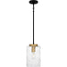 Myhouse Lighting Quoizel - CAY1508MBK - One Light Mini Pendant - Carly - Matte Black