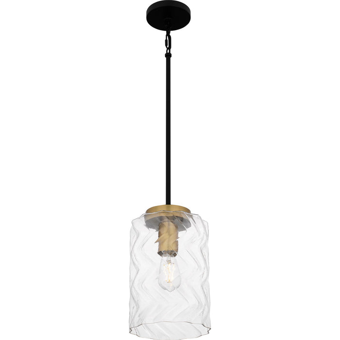 Myhouse Lighting Quoizel - CAY1508MBK - One Light Mini Pendant - Carly - Matte Black