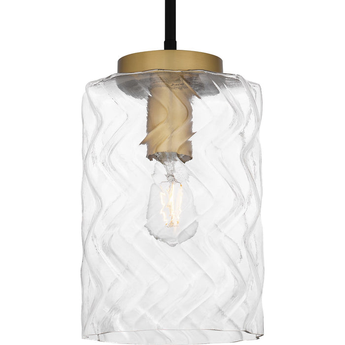 Myhouse Lighting Quoizel - CAY1508MBK - One Light Mini Pendant - Carly - Matte Black