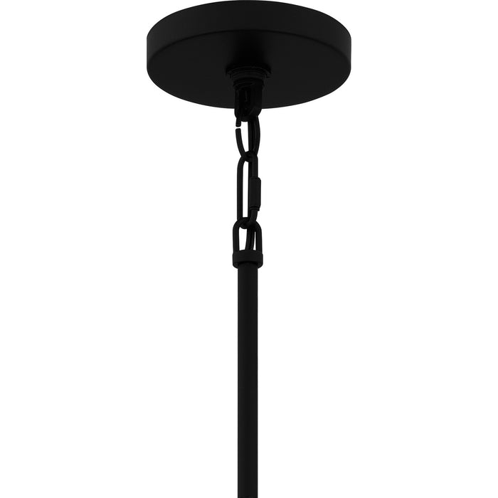 Myhouse Lighting Quoizel - CAY5028MBK - Five Light Chandelier - Carly - Matte Black