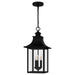 Myhouse Lighting Quoizel - CCR1510K - Three Light Pendant - Chancellor - Mystic Black