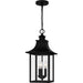 Myhouse Lighting Quoizel - CCR1510K - Three Light Pendant - Chancellor - Mystic Black