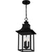 Myhouse Lighting Quoizel - CCR1910K - Three Light Outdoor Hanging Lantern - Chancellor - Mystic Black