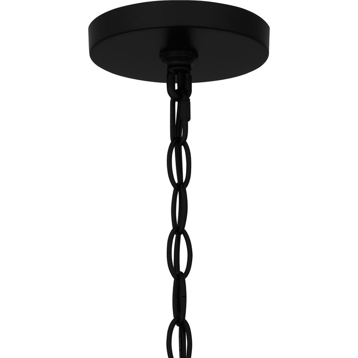 Myhouse Lighting Quoizel - CCR1910K - Three Light Outdoor Hanging Lantern - Chancellor - Mystic Black