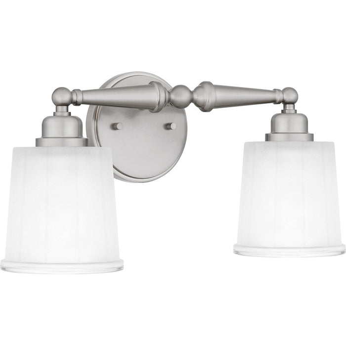 Myhouse Lighting Quoizel - CEC8616BN - Two Light Bath - Cecilia - Brushed Nickel