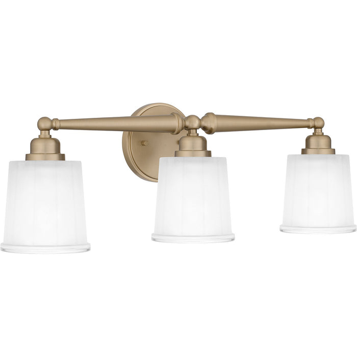 Myhouse Lighting Quoizel - CEC8624BGD - Three Light Bath - Cecilia - Bronze Gold