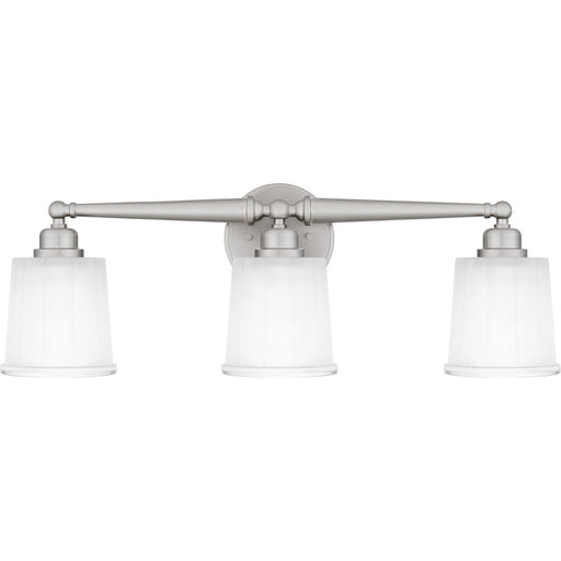 Myhouse Lighting Quoizel - CEC8624BN - Three Light Bath - Cecilia - Brushed Nickel