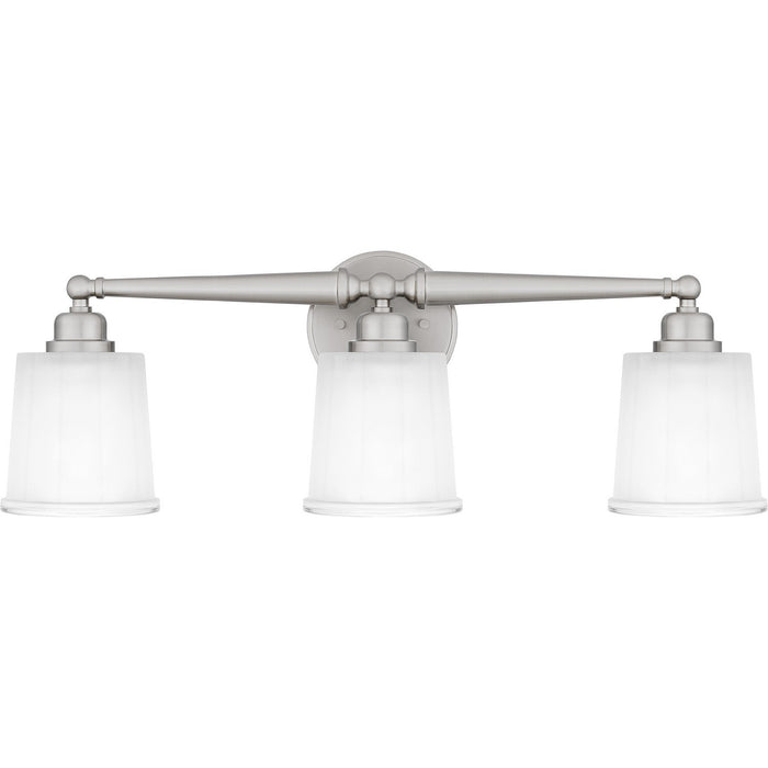 Myhouse Lighting Quoizel - CEC8624BN - Three Light Bath - Cecilia - Brushed Nickel