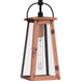 Myhouse Lighting Quoizel - CLN1907AC - One Light Outdoor Hanging Lantern - Carolina - Aged Copper